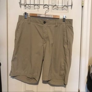 UA. Mens shorts- khaki color